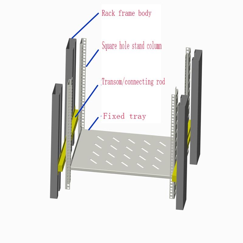 Fabriek Direct Rack Beam 1000 Diepe Rack Drijfstang Totem Rack Standaard Kolom Mouting Spiegel