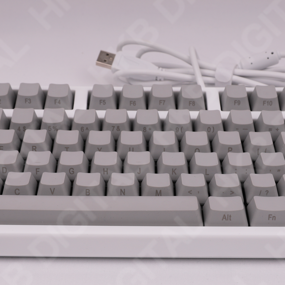 Gray Mechanical Keyboard Keycaps PBT OEM Profile Height 108 Keys for 60% 68% 80% 104 Keyboard GK61 SK61 Anne Pro 2