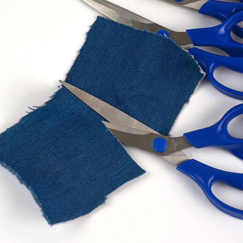 Scissors for Fabric 8inch Tailor Scissors Stainless Steel Scissor Sewing Tool Clothing High-end Blue Sewing Tools Accessories E