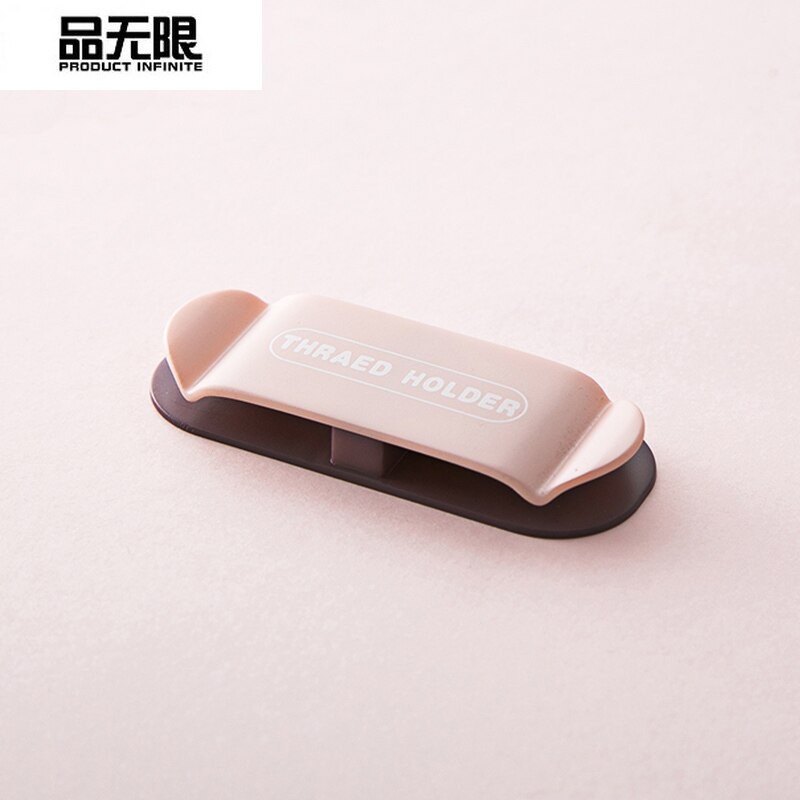 4pcs Power plug hook Kitchen plug holder Wire sorting and storage Multifunctional wall hanging hook Nail free No punching: Pink 4pcs