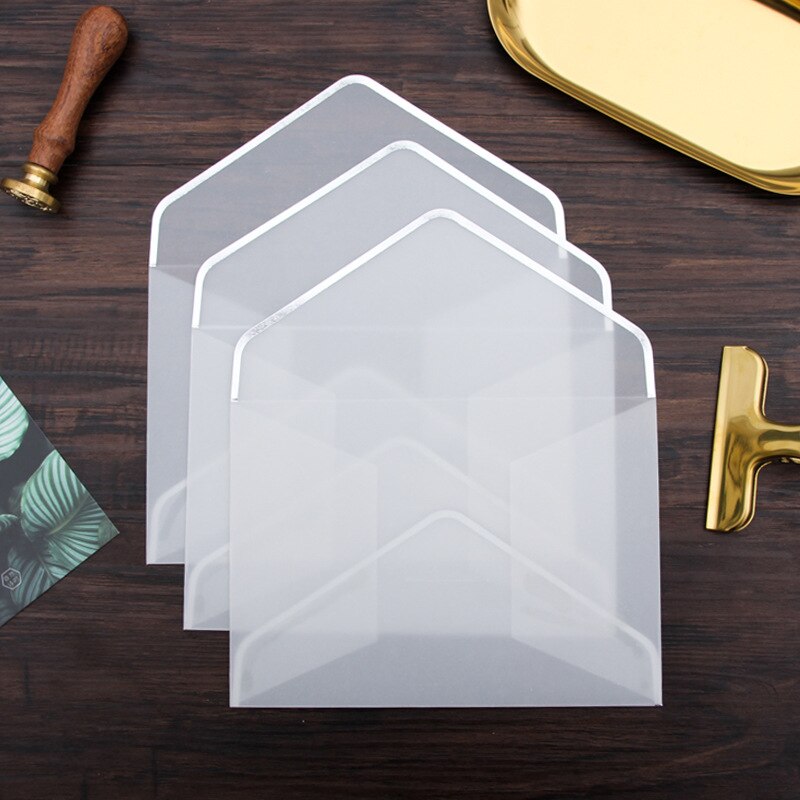 Cellophan transparent Umschlag Liebe knapp Westlichen Stil Umschlag knapp Hochzeit Einladung Klassische Fenster Umschläge