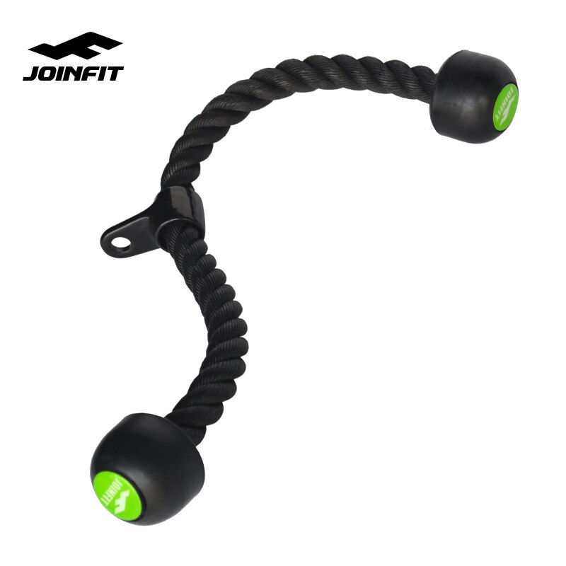 JOINFIT Triceps Rope Abdominal Crunches Cable Pull Down Laterals Biceps Muscle Training Fitness Body Building Gym Pull Rope
