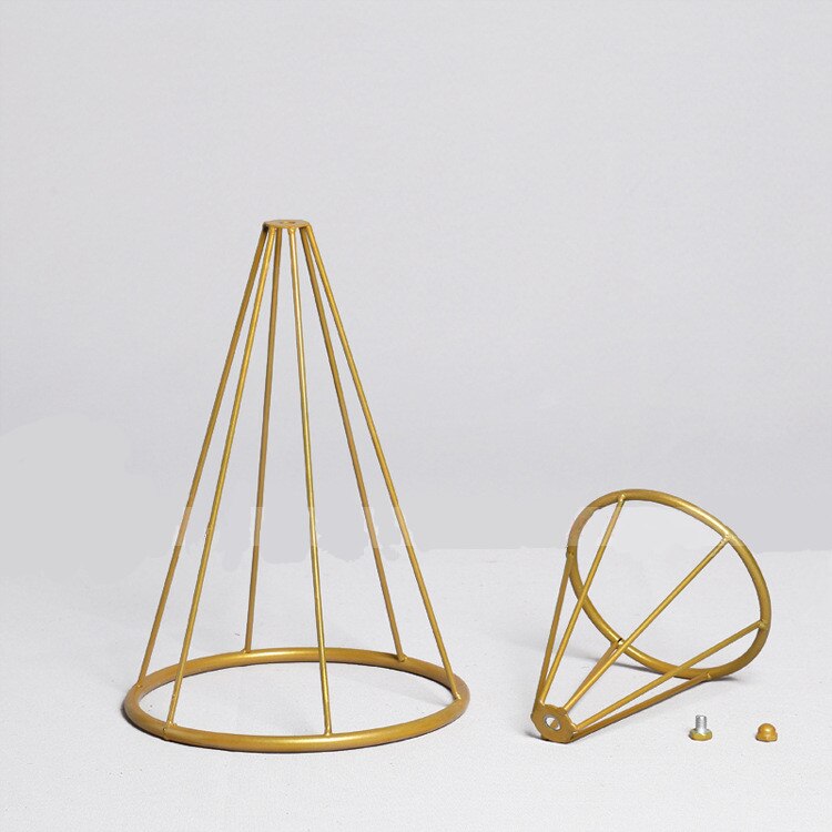 Gold Metal Flower Stand Flower Pillar Rack Centerpiece Road Lead For Wedding Party Event Decoration