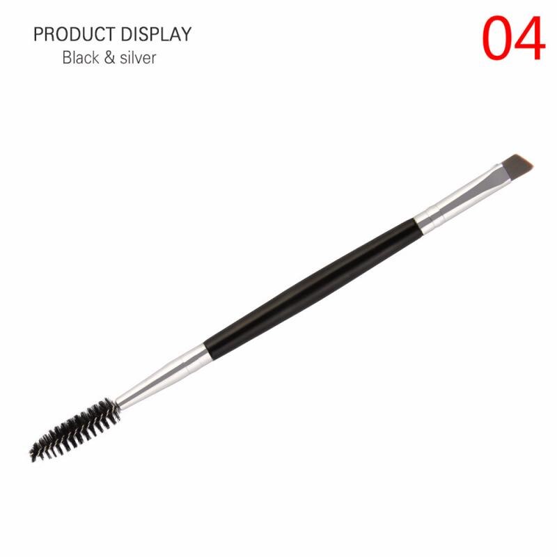 1Pcs Dubbele Hoofd Roze Make-Up Kwasten Make-Up Borstel Set Professionele Make-Up Kwasten Set Wimpers Accessoires gereedschap: 04