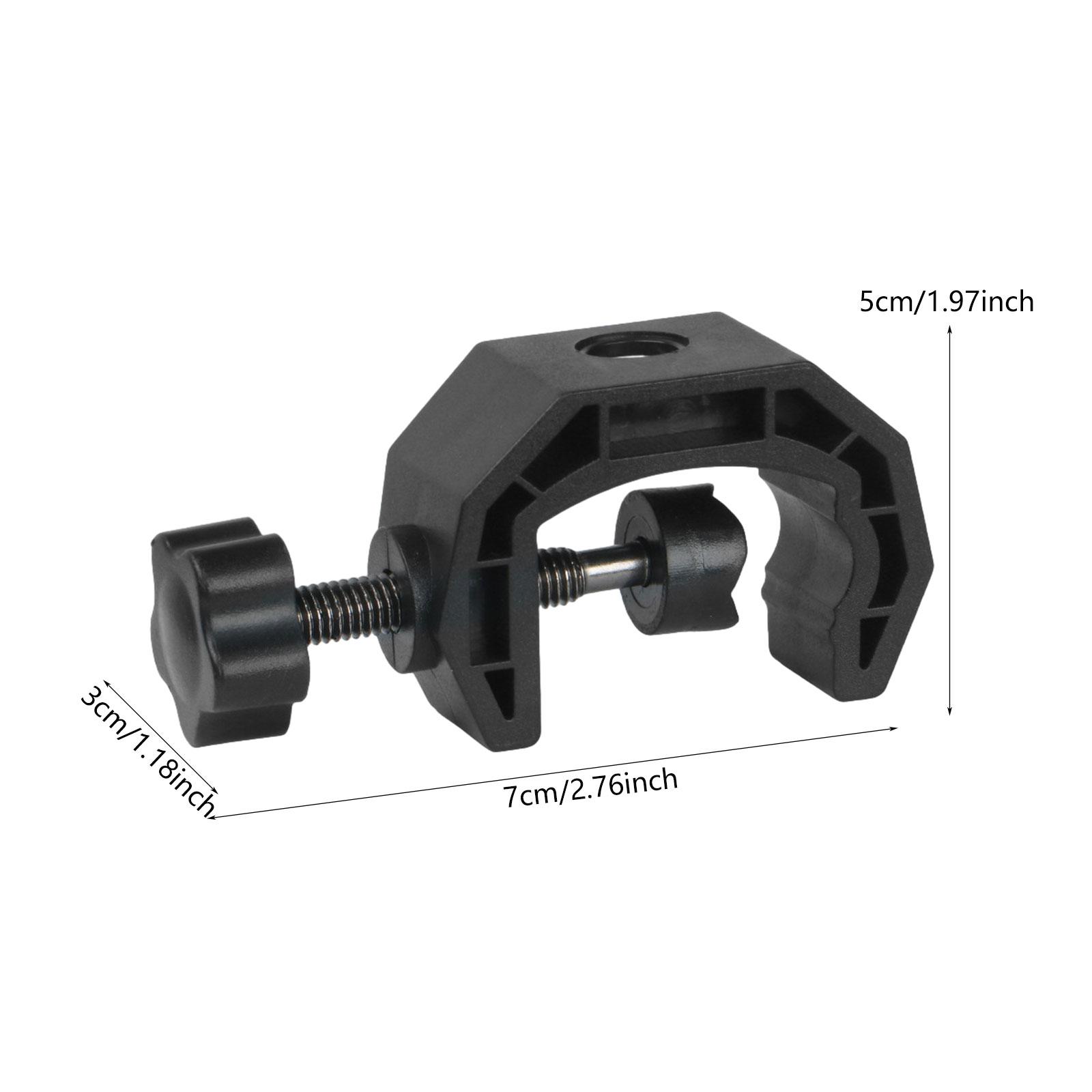 C Klem Basis Stand Montage Accessoire Zwart Desktop Mount Houder Verstelbare Hoek te installeren voor camera's Fotostudio Planken: WHITE