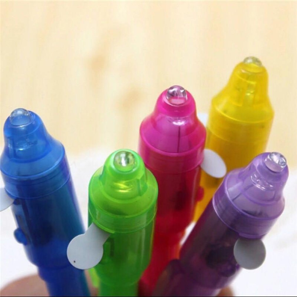 Stylo de contrefaçon de de sécurité d'encre invisible UV invisible de LED