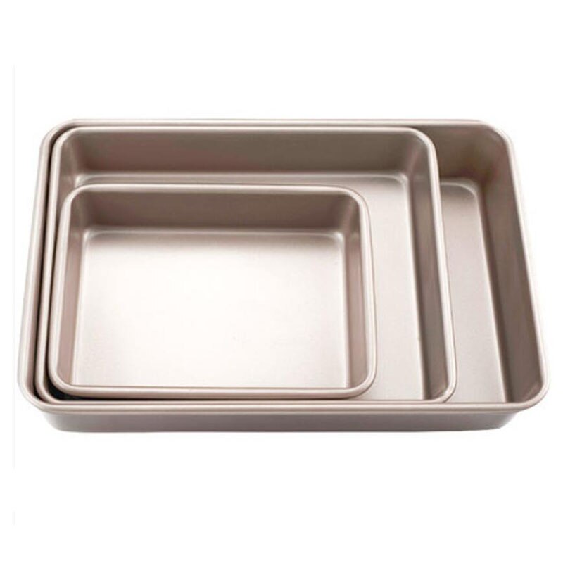 9/11/13 Inch Deepen Baking Pan Baking Tray Non-stick Metal Cake Bread Baguette Baking Pan Form Mold for Oven Bakeware