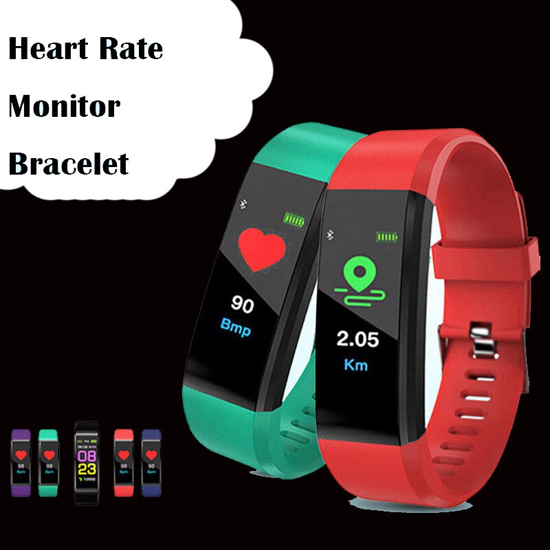 Version 115plus Smart Bracelet Message Reminder Wa... Grandado