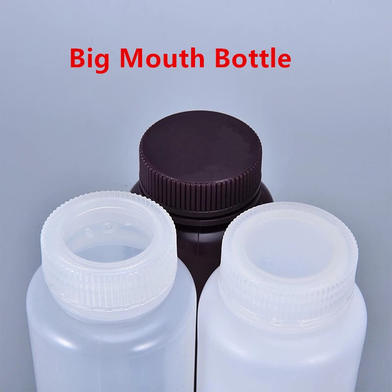 2PCS of 250ML Empty refillable bottles with Lid for Cosmetic Liquid Lotion food grade PP reagent Bottle Leakproof