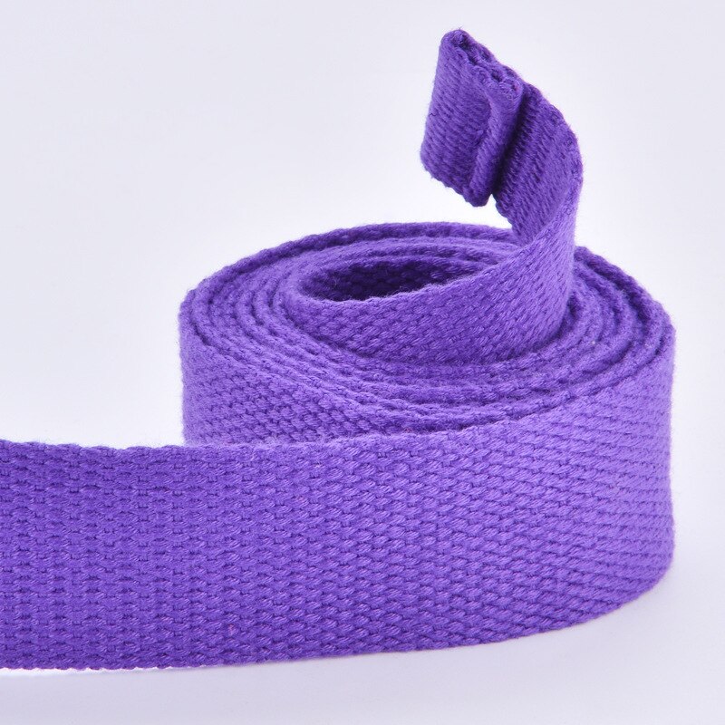 1Pc Yoga Stretch Strap D-Ring Gesp Riem Yoga Riem Fitness Oefening Gym Touw Figuur Taille Been Weerstand fitness Bands