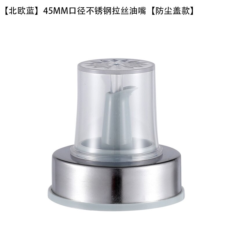 Yomdid Duurzaam Bottle Cap Stopper Voor Olie Fles Kruiden Fles Saus Azijn Olie Nozzle Spuit Verzegeld Deksel Keukengerei: B Blue