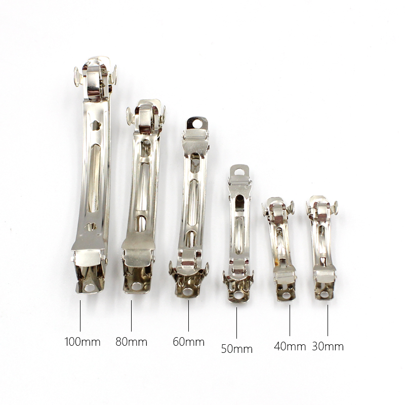 Pasador francés para el pelo, Clip con hebilla automática, Base, lazo, peine, suministros de horquilla para tocados, accesorios para hacer joyas, 10 Uds.