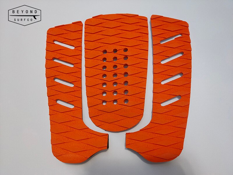 Eva Surfboard Traction Pad 3M Deck Grip Surf Tail Pad Deck pad: Orange