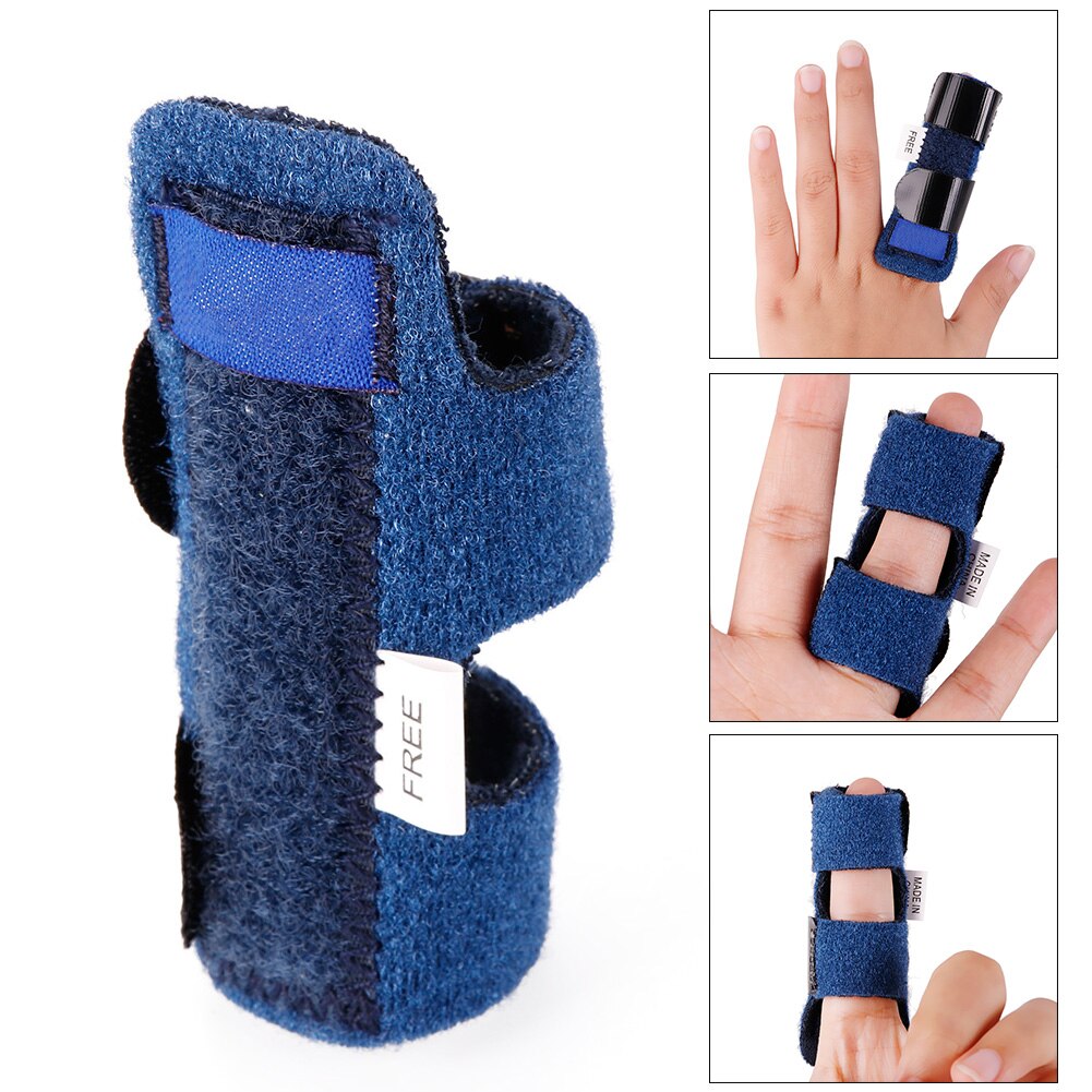 Pijnbestrijding Trigger Finger Bevestiging Spalk Rechtzetten Brace Verstelbare Verstuiking Dislocatie Fractuur Vinger Spalk Corrector Ondersteuning