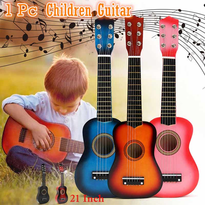 Mini 21 inch Wooden Acoustic Guitar Classical Guitar Musical Instrumental Starter Beginner Music Lovers Kids Musical Instruments