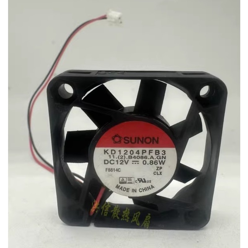 Cooling Fan for SUNON KD1204PFB3 DC12V 0.86W 4010 Cooling Fan 40*40*10MM