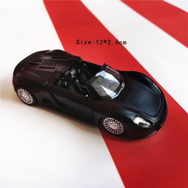 Alloy SUV Locomotive Cake Topper for Birthday Party Gold Sports Car Decor Wedding Baking Supplies Baby Shower Dessert Love: Black Sports Car