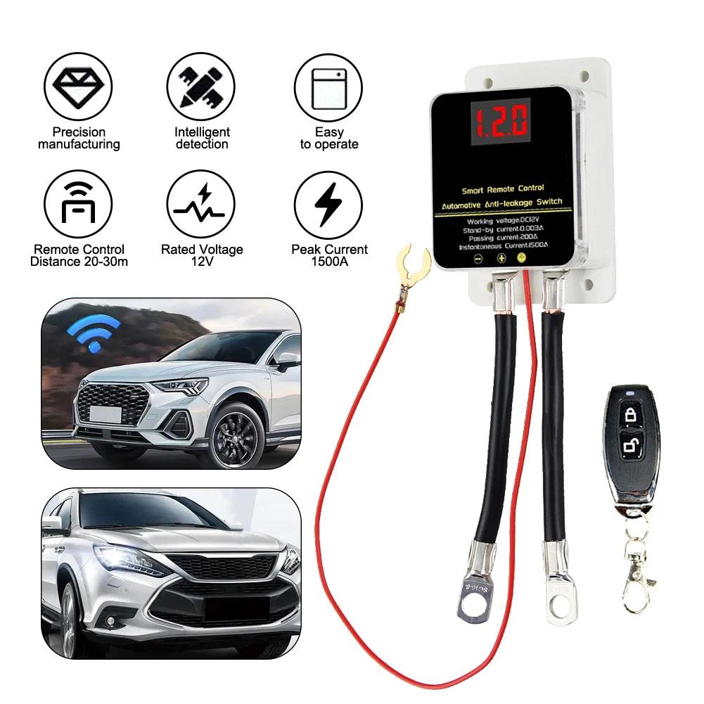 Fernbedienung Batterie Trennen Schalter 12V töten Schalter Automatische Energie aus Schalter Schalter Fernbedienung Auto Abschaltung Anti-Diebstahl Kontrolle Batte R9P8