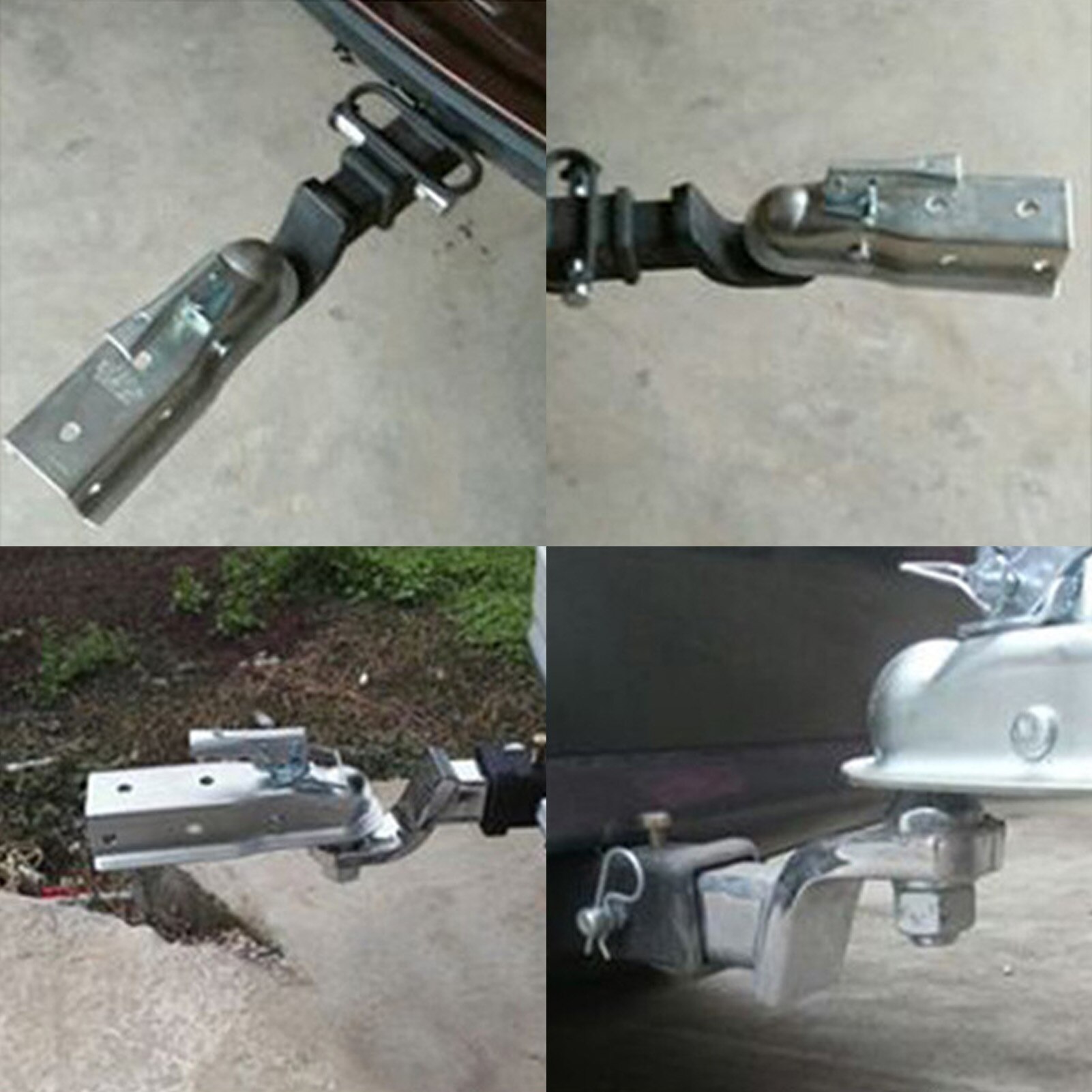 6000 Pounds Adjustable Trailer Hitch Lock Pin Set With One Locking System 2 Keys For Class I/II/III/IV/V Tow Hitch Receivers