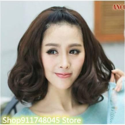 Half wig extension medium EX1/ready stock
