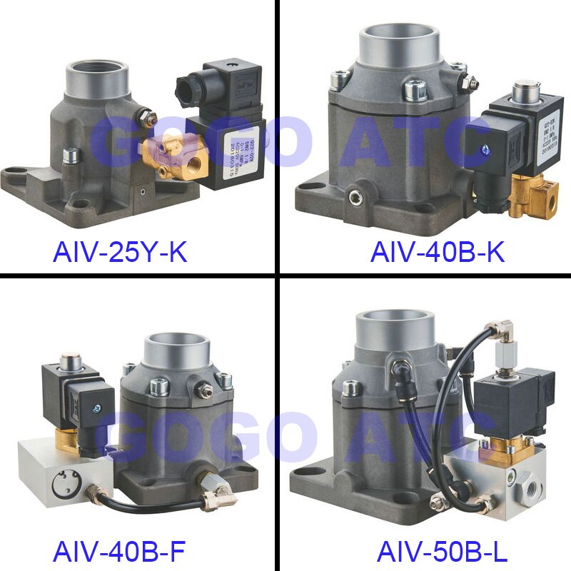AIV-25/40/50B-K Screw air compressor intake valve AC220V Air compressor valve accessories