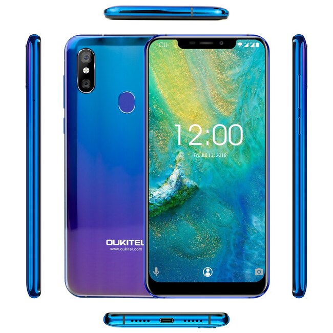 Original OUKITEL U23 Sim Karte Halfter Behälter Karte Slot für OUKITEL U23 6,18 "Kerbe Anzeige 6G 64G praktisch