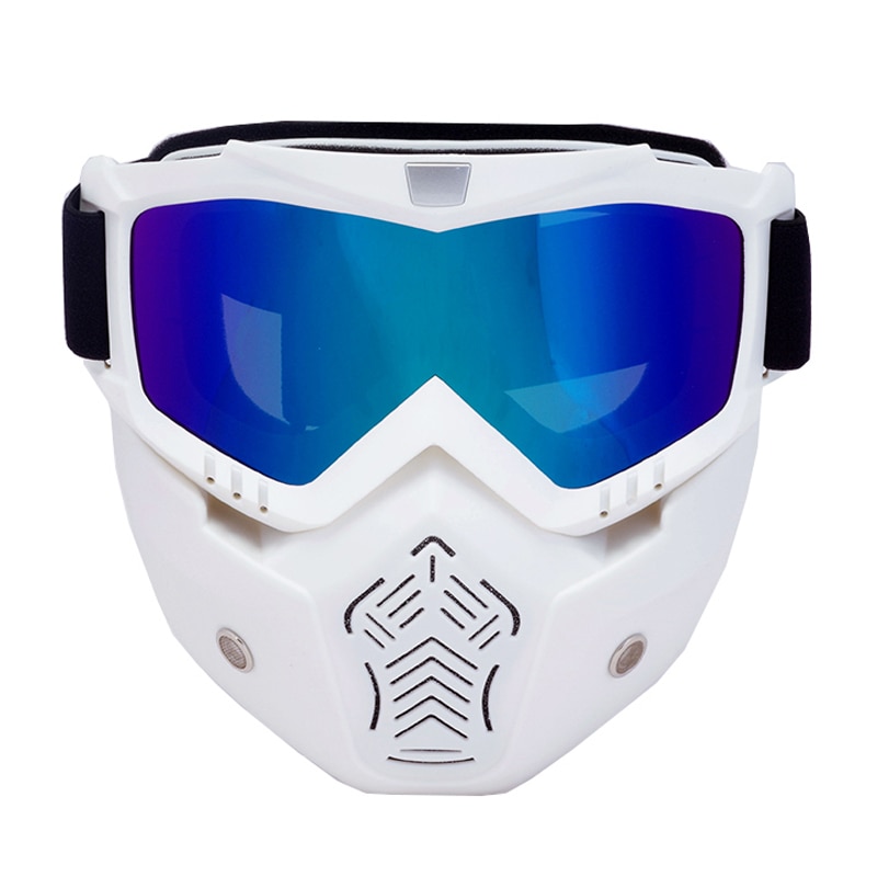 Men Women Ski Goggles Snowboard Snowmobile Eyewear Detachable Mask Snow Winter Skiing Glasses Motocross Sunglasses