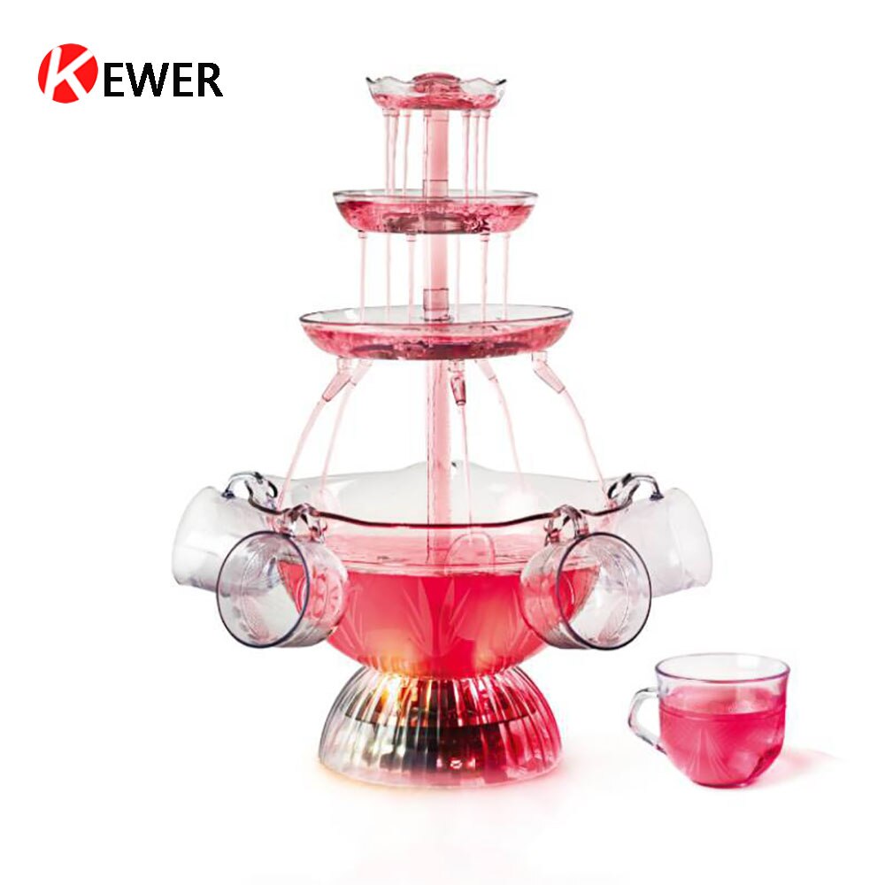 Juice And Wine Fountain,Cocktail Fountain Machine,Party Fountain 110V/ 220V Wine Fountain Wine Export Machine Chocolate Fountain