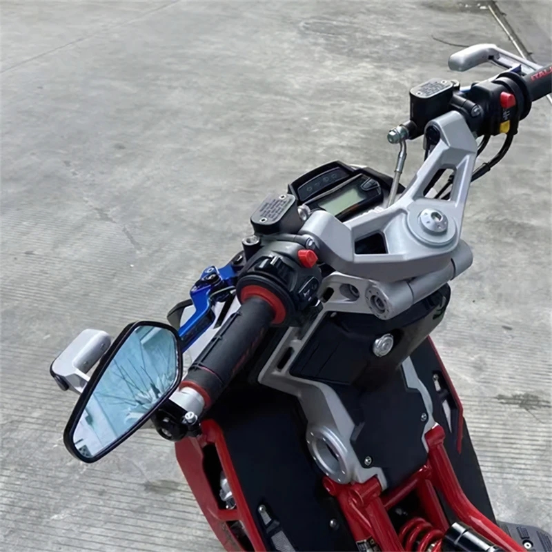 For super soco tc max sc pro ts lite cpx tsx 1200r cnc motorsykkelstyre plug-in bakspeil, motorsykkel sidespeil