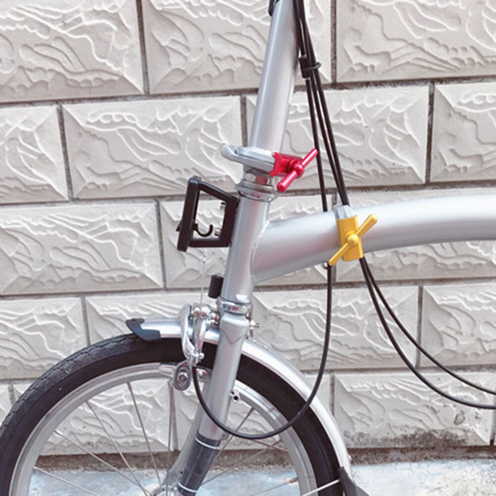 Magnetische fiets scharnierklemhendels van aluminiumlegering voor brompton fietsaccessoires vervangende onderdelen