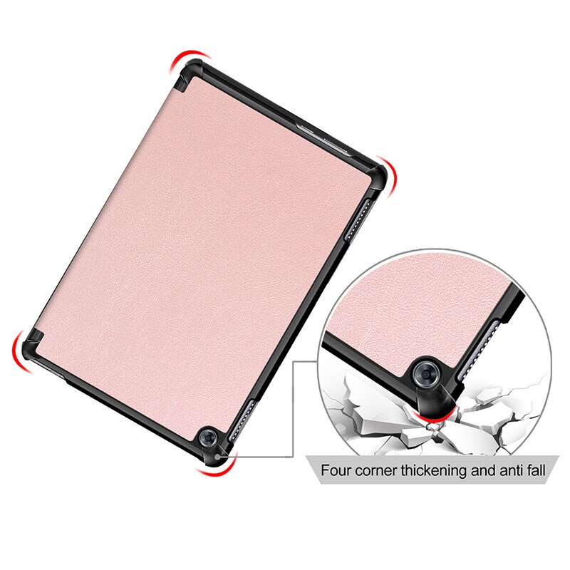 Case for Huawei MediaPad M5 Lite 10 BAH2-W19/L09/W09 Ultra Slim Pu Leather Smart Stand Cover for Media Pad M5 Lite 10.1" Case