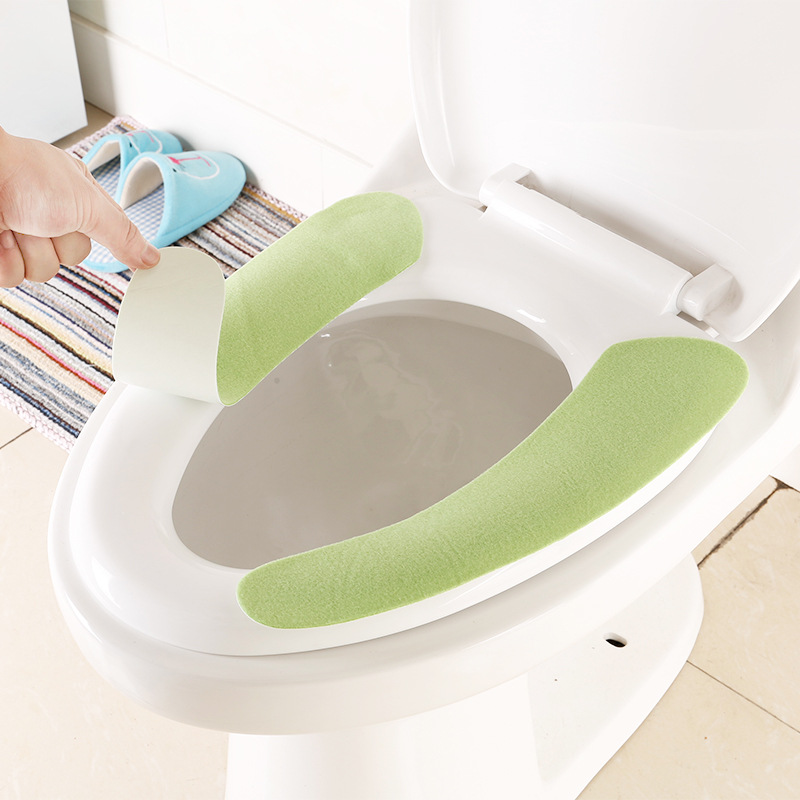 Universal varmt toilet mærkat toilet sædebetræk wc måtte nærskammel sæde vaskbart toiletbetræk badeværelse tilbehør