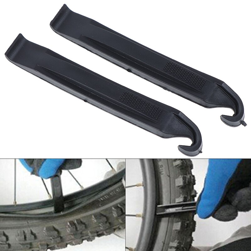2pcs/lot Tire Pry Bar Bicycle Tire Levers Bike Crow Bar Opener Breaker Repairing Removal Tool Bike Tire Tyre Repair Tool