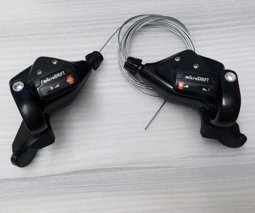 TS71-8 Conjoined DIP Trip 3X8 Speed Thumb-tap Shifters Derailleur microSHIFT MTB Bike Derailleur Compatible for Shimano