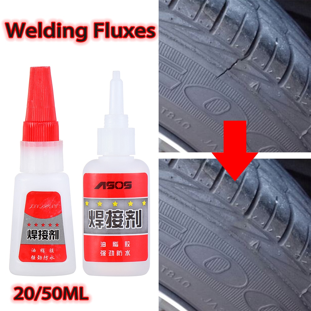 1PC 20/50ml Mighty Tire Repair Instant Glue Bicycle Motorcycle Puncture Sealant Cement Rubber Car Patch Sealer Flux Paste Tyre