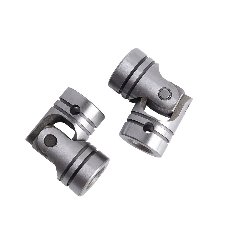 4mm-22mm Hole Two-section Universal Joint Coupling Shaft Motor Connector Cross Coupler Bushing With Pin Clip Spring