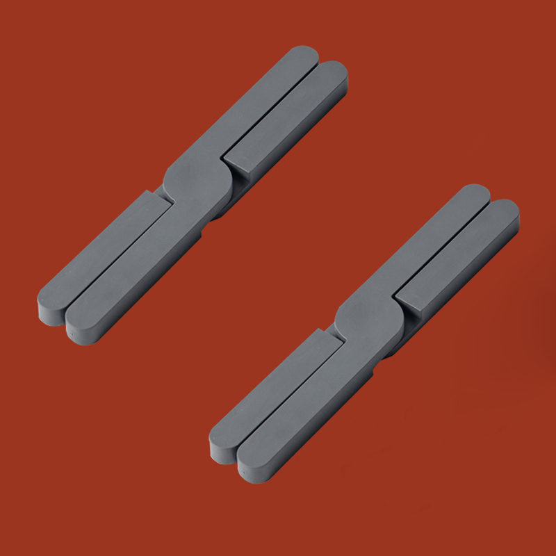 1/2 stk. sammenleggbar silikon varmebestandig bordmatte sklisikker bordmatte multifunksjonell gryteklut tallerkenunderlag kjøkken spisestue: Lilla