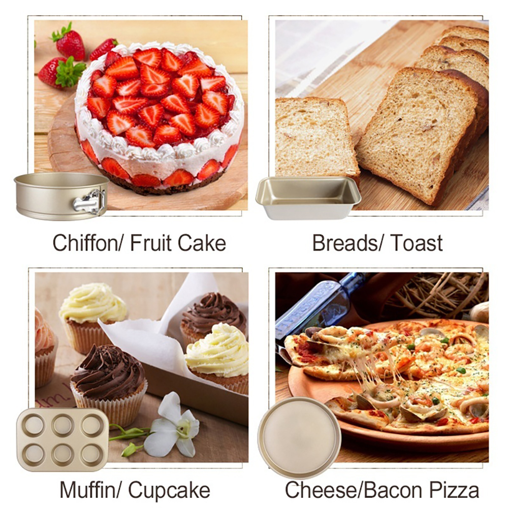 Bakeware Kits Bake Ware Set Sets 2022 Baking Tin Pan Turkey Dish Pans Tray Tins Custom 5 Cake 5Pcs Full Nonstick