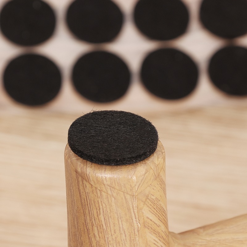 Selbstklebende Filz-Möbelpolster, Bodenschutz, stumm, verschleißfest, Aufkleber für Haushalt, Stuhl, Schreibtisch, Sofa, Bein, rutschfeste Abdeckmatte