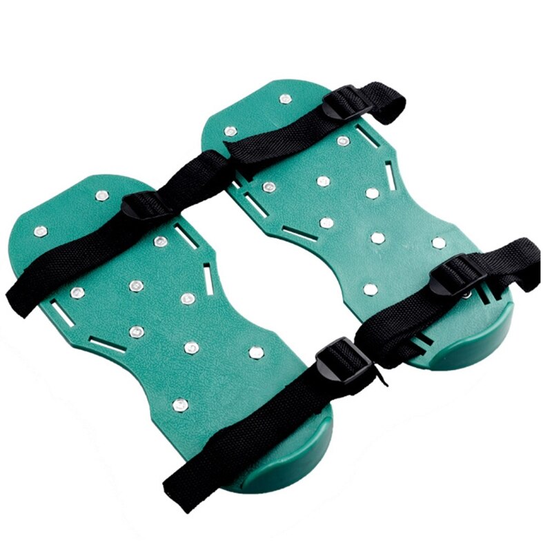 Foot-worn ripper scarifier Aerating Soil Grass Scarifying loosening tool Footboard with nails grassland spike