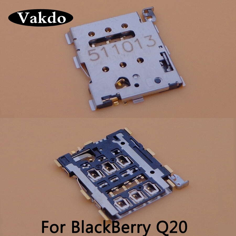 1Pc Voor Blackberry Q10 Z10 9900 9930 Q5 Z30 Q20 Sim Card Reader Houder Slot Connector Onderdelen Mobiele Telefoon