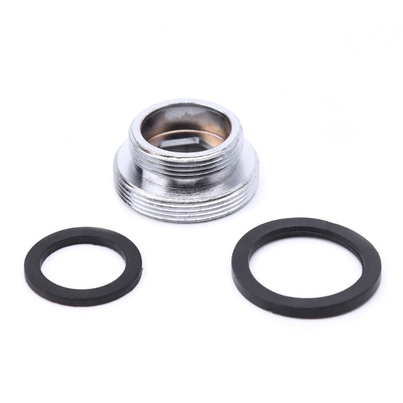 Solid Metal Adaptor Outside Thread Water Saving Kitchen Faucet Tap Aerator Connector