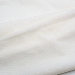 50*150cm Fleisch Farbige Diy Puppe Haut Stoff hoch-dichte Nickerchen Telas Tissus Baumwolle Patchwork NäHenne Textilien handgemachte Costura: Weiß
