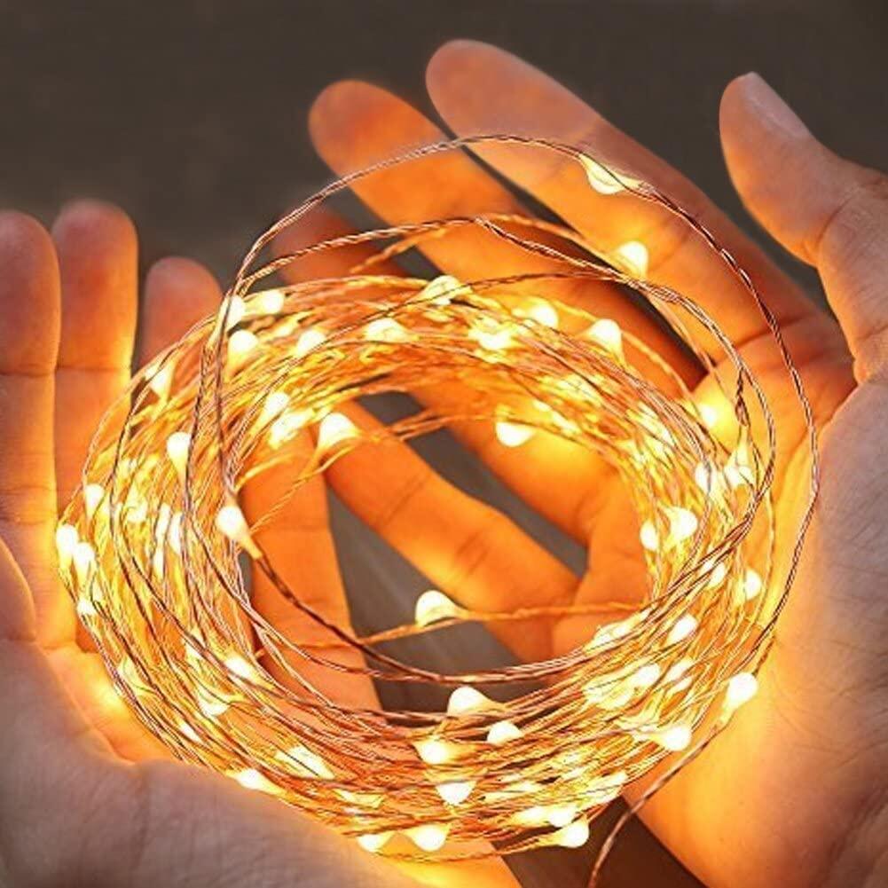 KingLED USB Powered Fairy Lights String Lights, Copper Wire Starry led Lights for Bedroom,Outdoor,Christmas