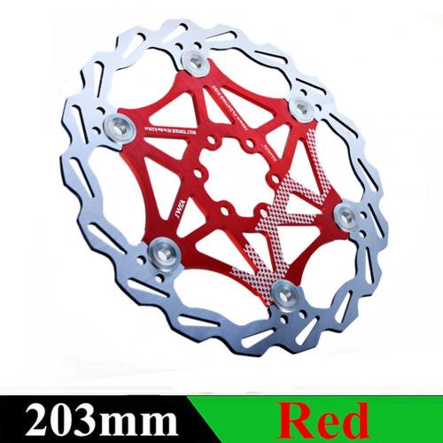 160/180/203mm roestvrijstalen schijfremmen voor mountainbikes, cruiserfietsen, fietsonderdelen en remschijven