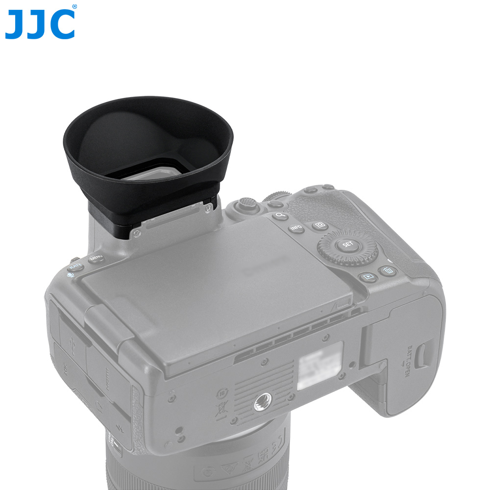 JJC EOS Mark R5 II Oogschelp Oculair Zachte Siliconen Camera Oogschelp Zoeker Speciaal Ontworpen voor Canon EOS Mark R5 II