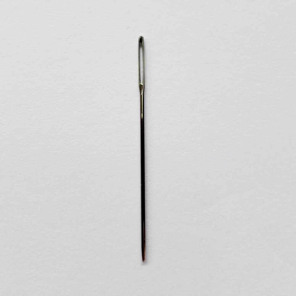 Oneroom-agulhas brancas para costura artesanal, cm, agulhas para fechar e ponto cruz, ferramenta para bordar