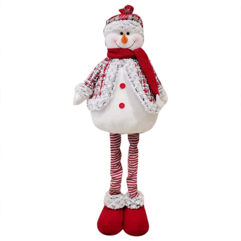 Telescopic Christmas Doll Merry Christmas Decor For Home Christmas Ornaments Xmas Year 2022: Mint Green