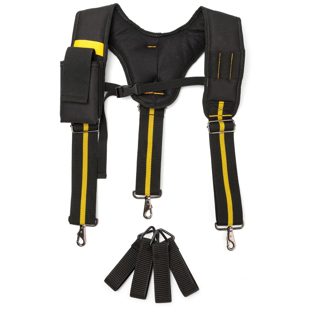 Heavy Duty Work Tool Belt Suspender 2021Hot Y-Shaped Multifunctional Tooling Strap Suspender can hang Tool Bags Reduce Load