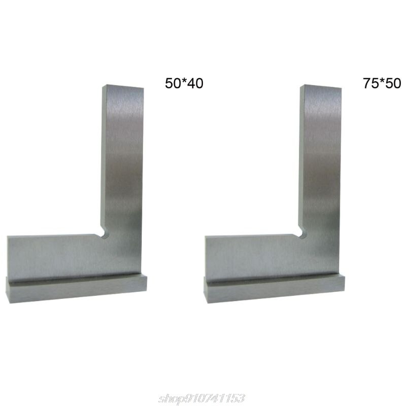 Machinist Square 90º Right Angle Precision Hardened Steel Engineer Ruler Measuring Instrument Tool D14 20